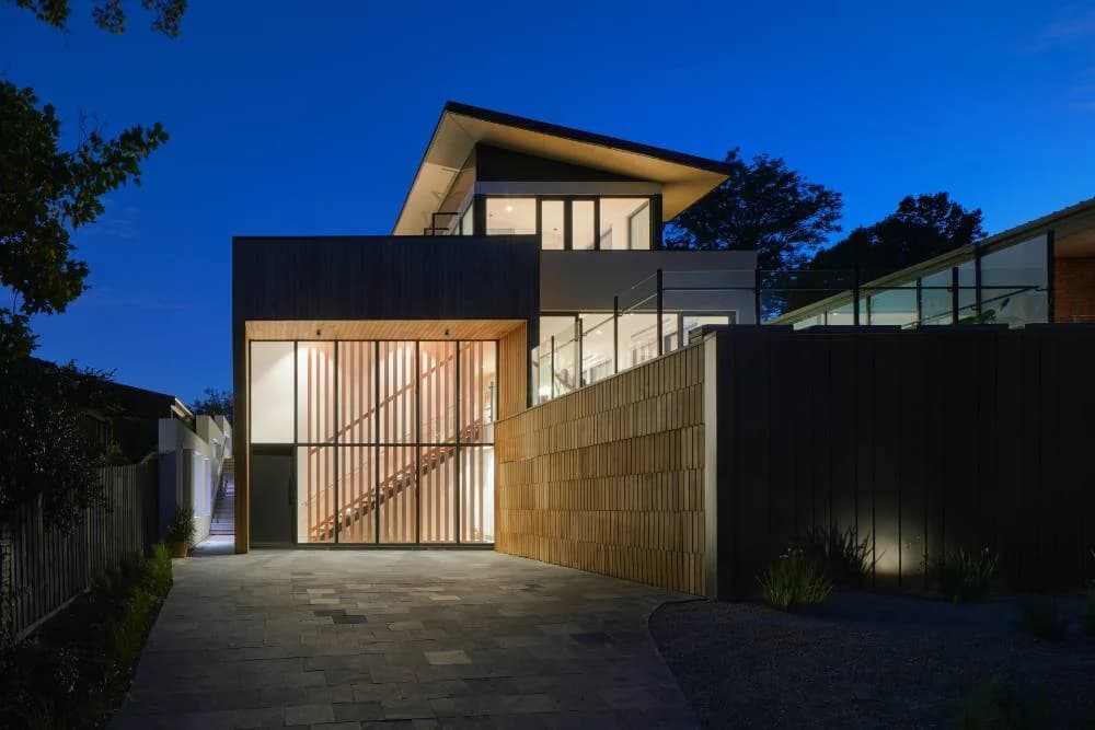 Private villa estate with a fully wired automation backbone for lighting, climate, security and shading